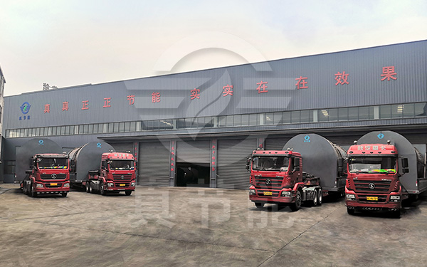 甘蔗渣烘干設備發(fā)貨現場(chǎng)
