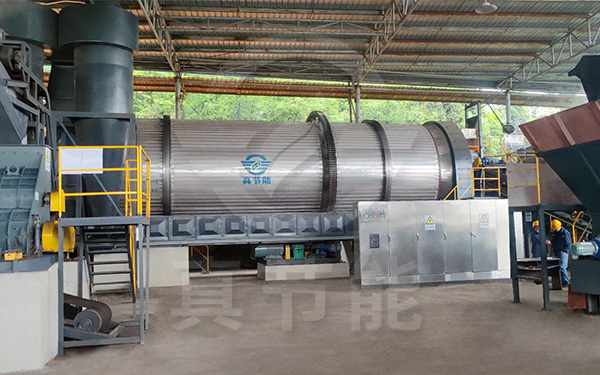 棕櫚粕烘干機運行現場(chǎng) 棕櫚粕烘干機運行現場(chǎng)